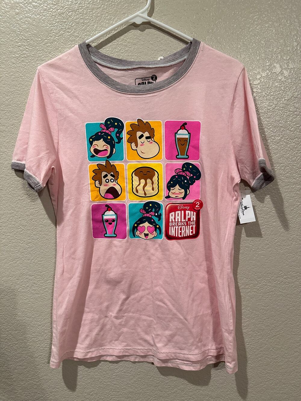NWT Disney Parks Wreck it Ralph Vanellope RalphBreaks the Internet Pixar Pink M
